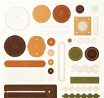 Compact Creativity: Creative designs for unique shapes, round labels, and seals