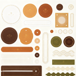 Compact Creativity: Creative designs for unique shapes, round labels, and seals